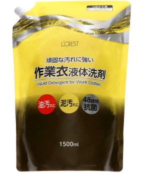 L‘CREST　液体作業衣用洗剤　詰替用　1500mL